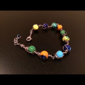 Sterling Silver Wrapped Bracelet